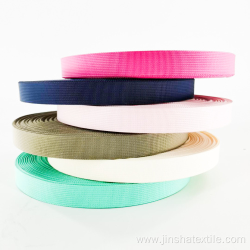 Pitted Webbing Colorful Imitation Nylon Webbing strap Belt
